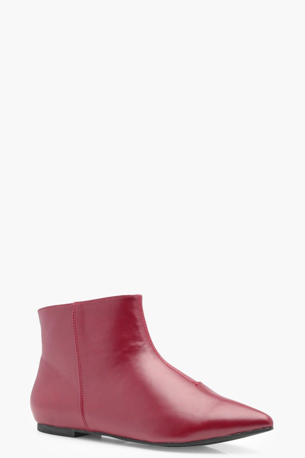 low ankle chelsea boots