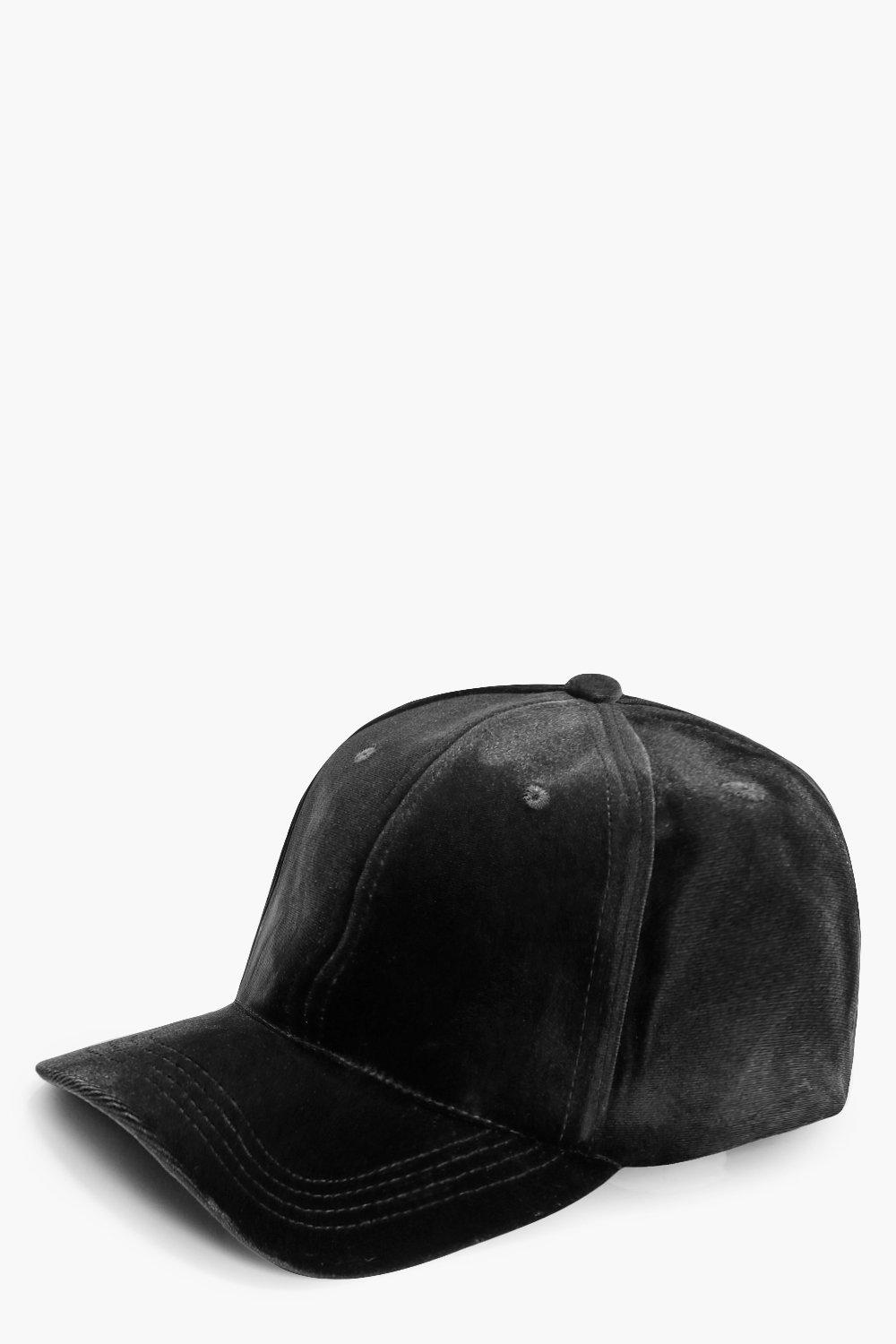 velvet baseball cap