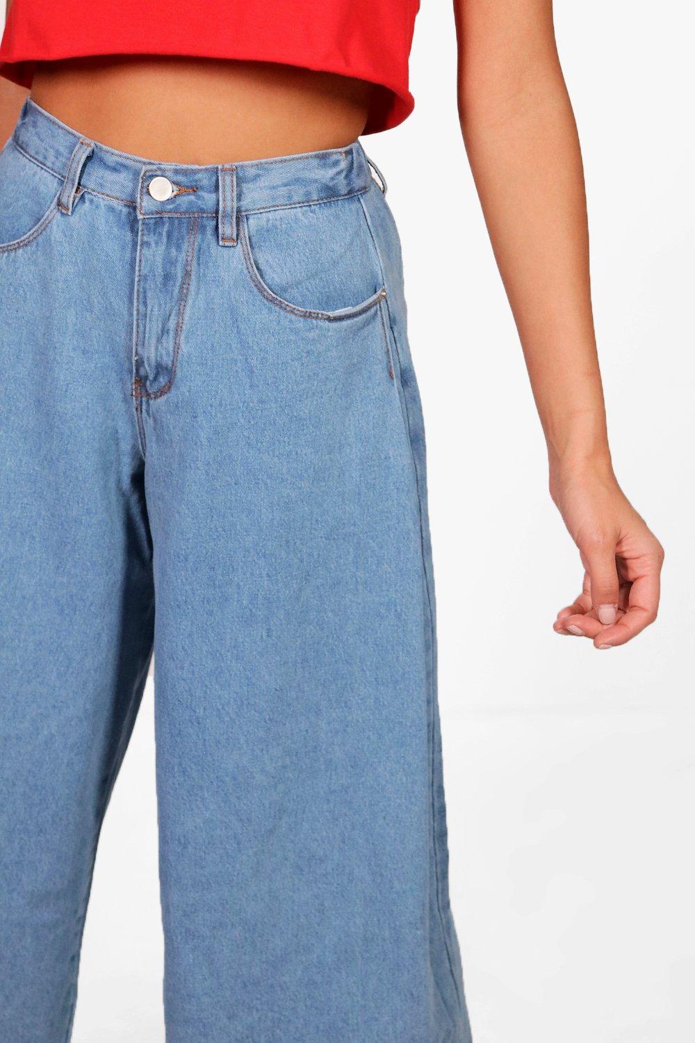 wide leg jeans size 22