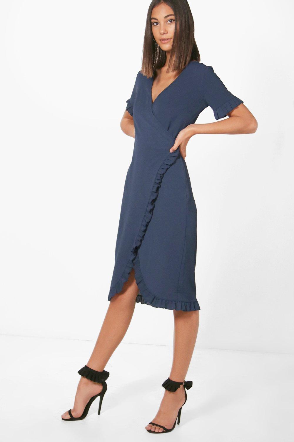 wrap over dresses uk