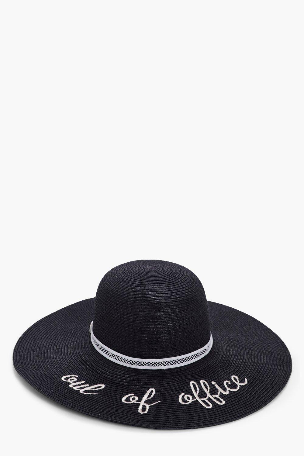 out of office floppy hat