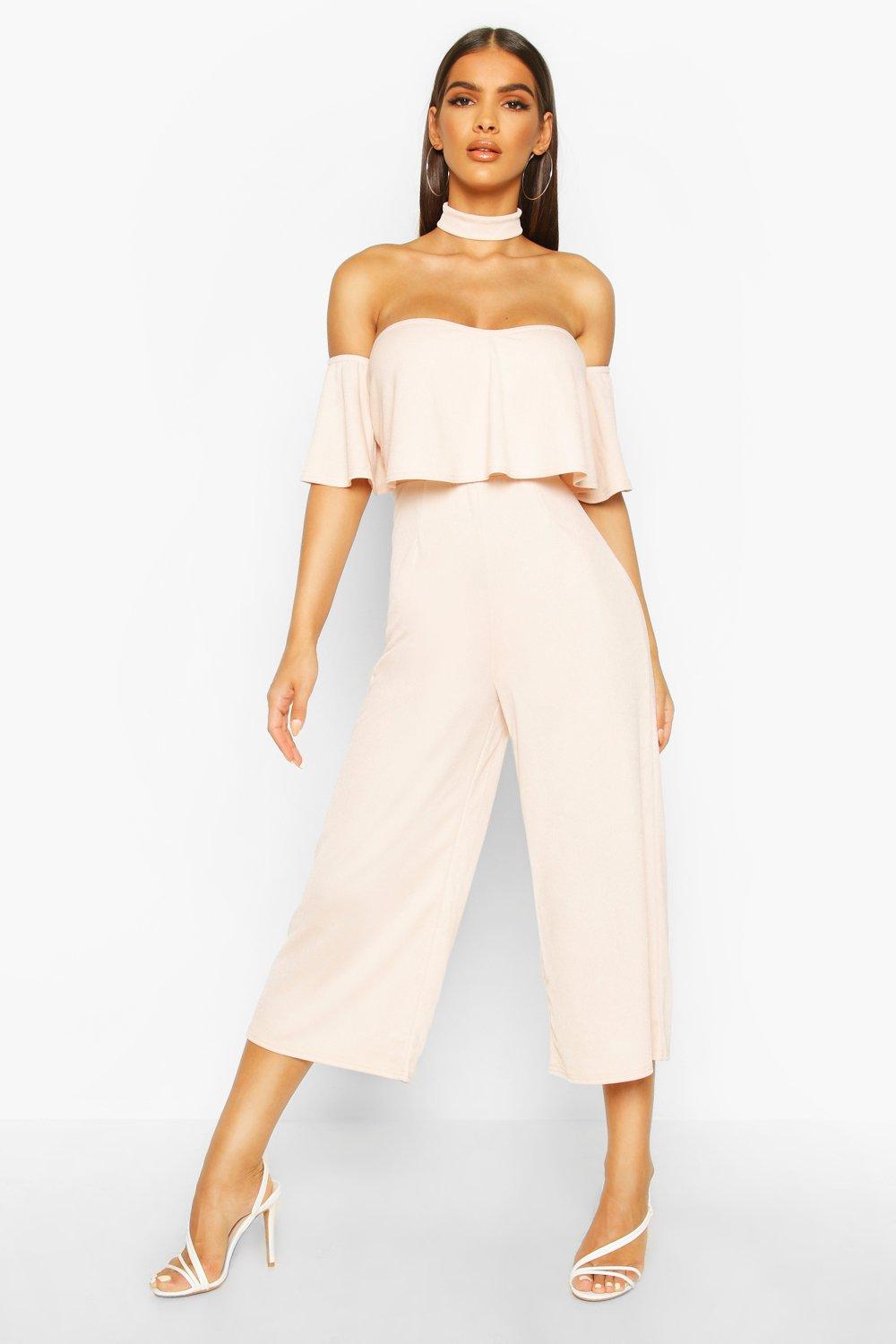 womens blush jumpsuit