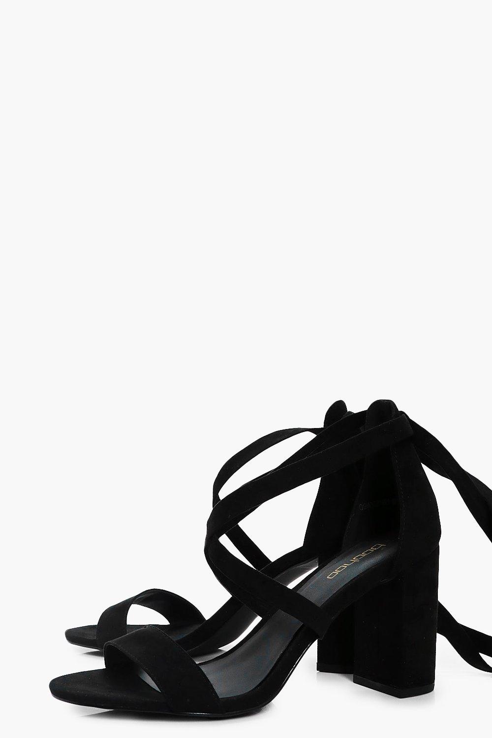 Boohoo Wrap mit Pumps mit Wrap Riemchen und Blockabsatz db119e Boohoo Wrap mit Pumps mit Wrap Riemchen und Blockabsatz db119e