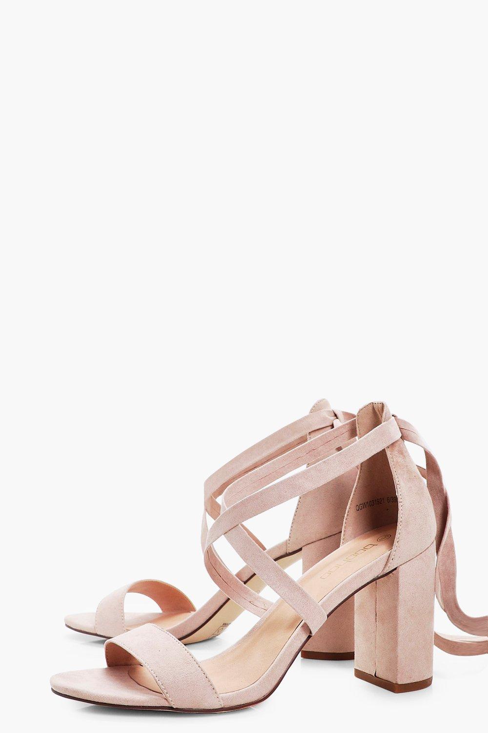 Boohoo Wrap mit Pumps mit Wrap Riemchen und Blockabsatz db119e Boohoo Wrap mit Pumps mit Wrap Riemchen und Blockabsatz db119e