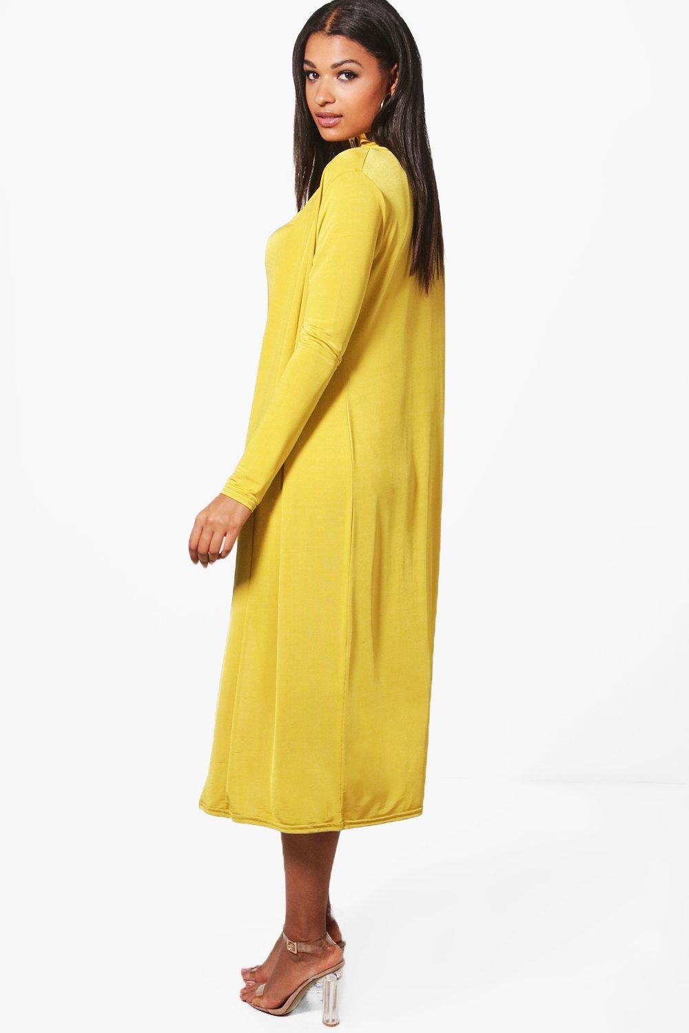 midi dress and duster co ord