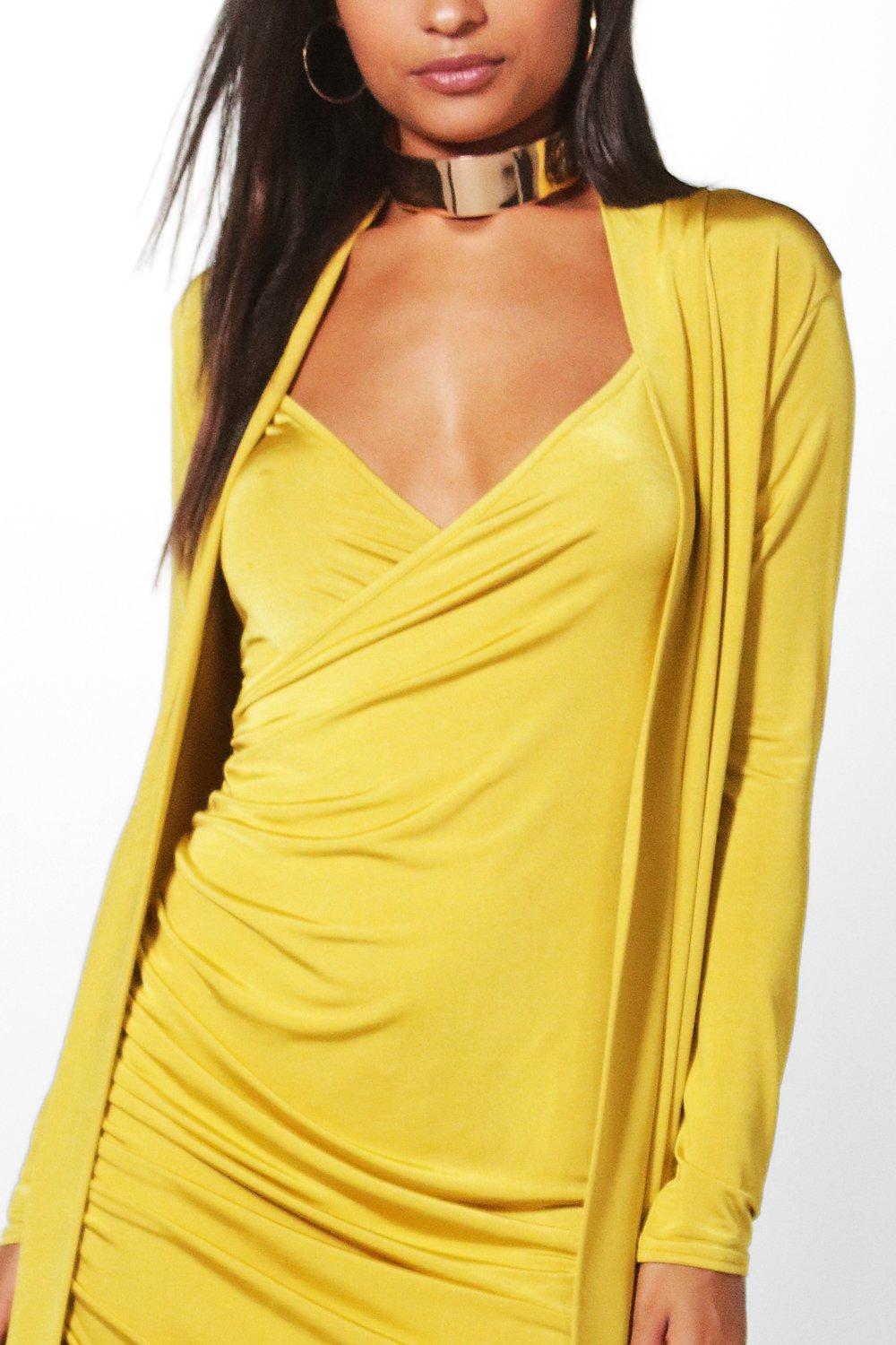 midi dress and duster co ord