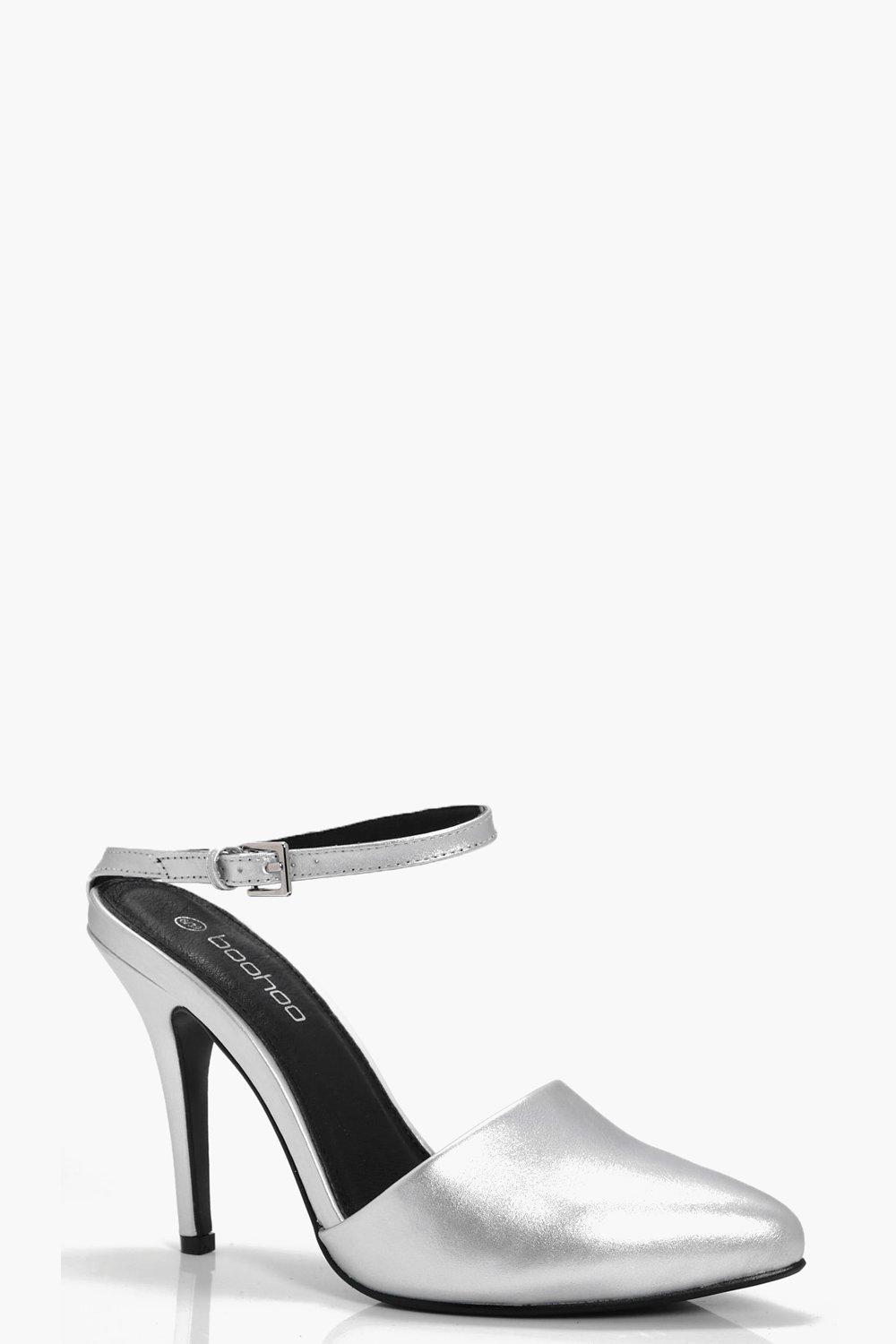 pointed toe stiletto mules