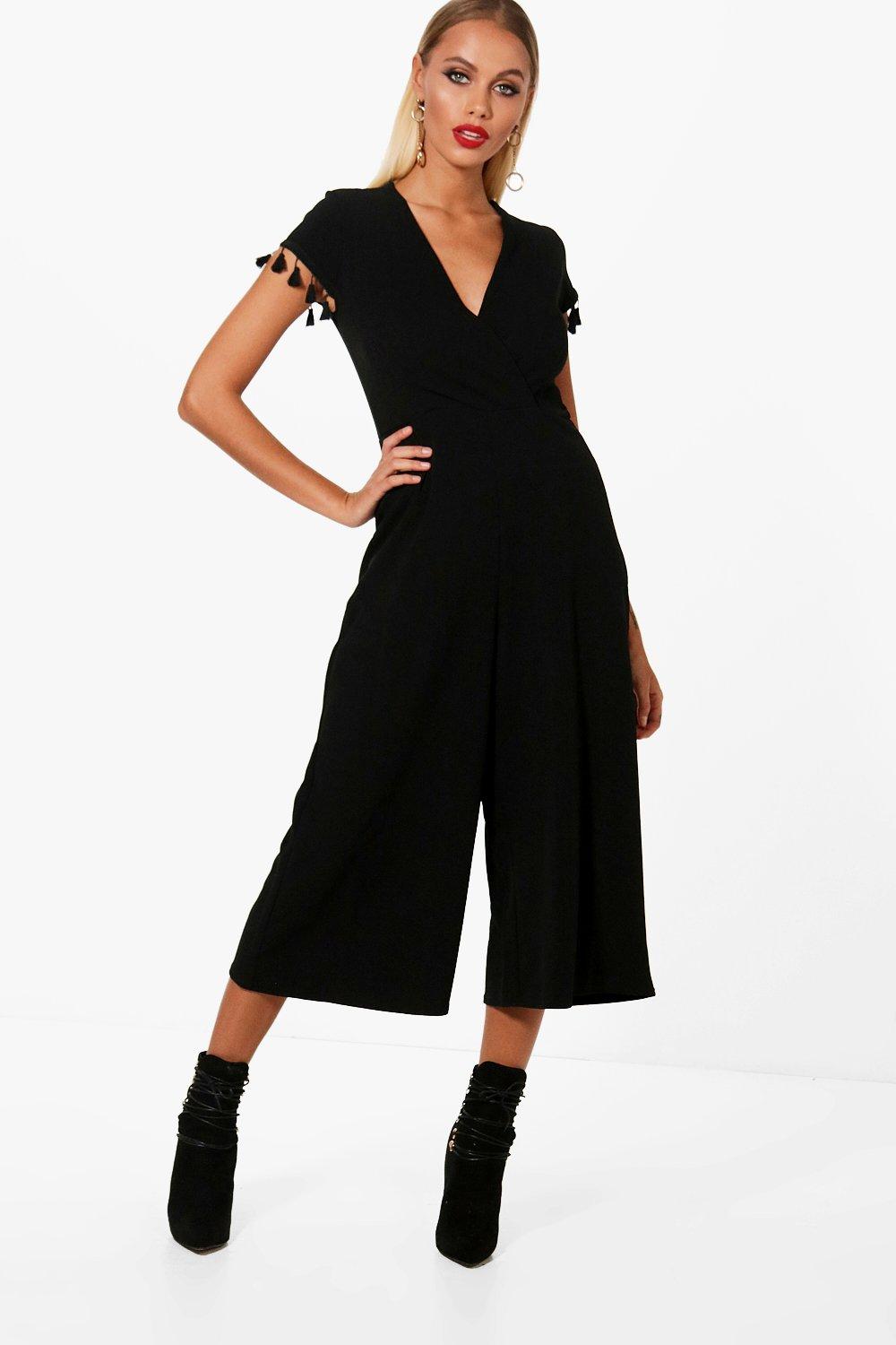 jumpsuit tassel