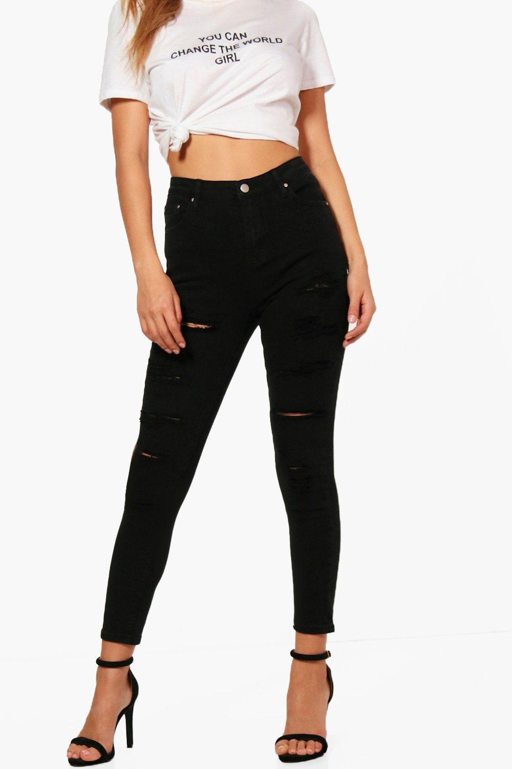 boohoo black jeans