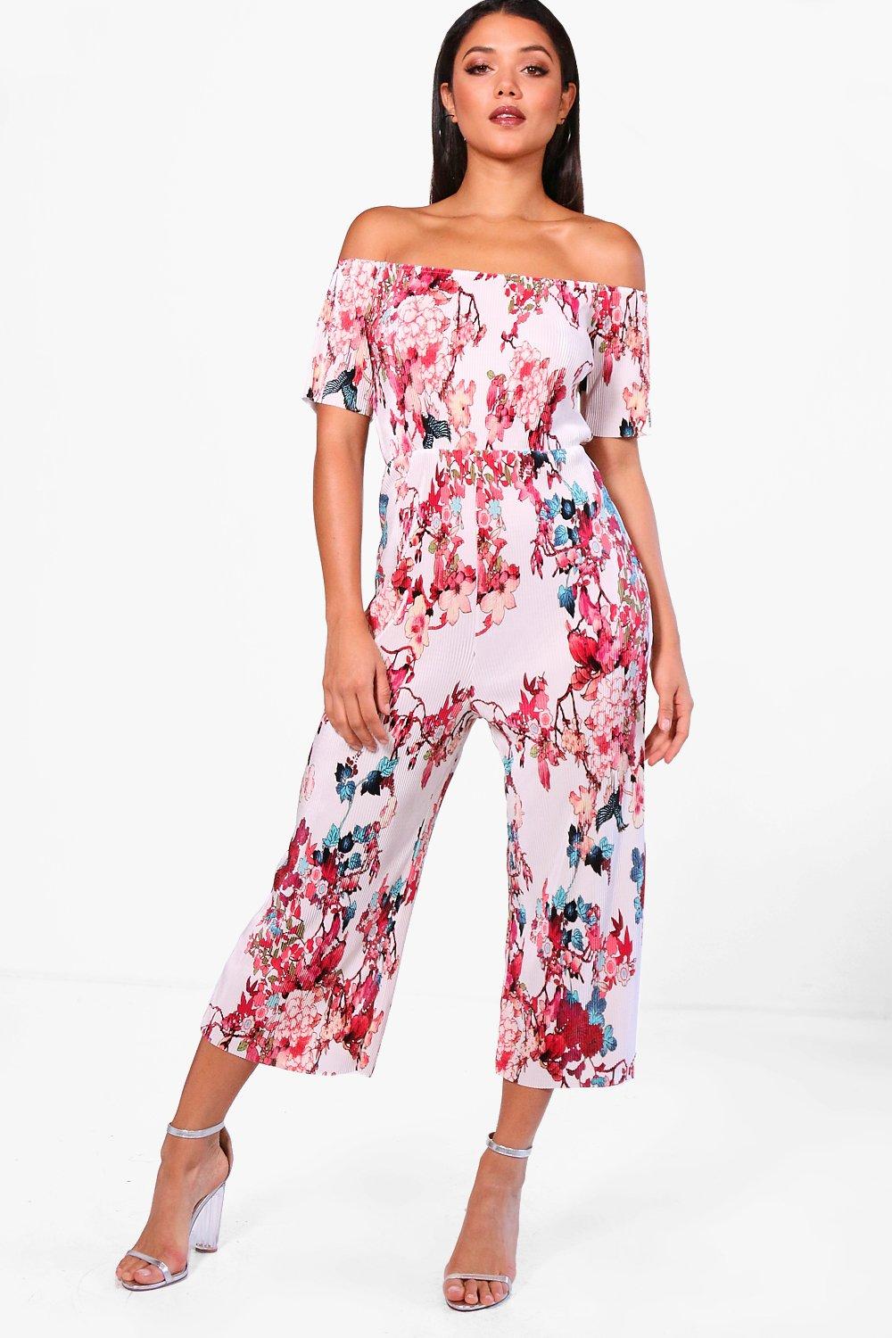 crinkle jumpsuit culotte