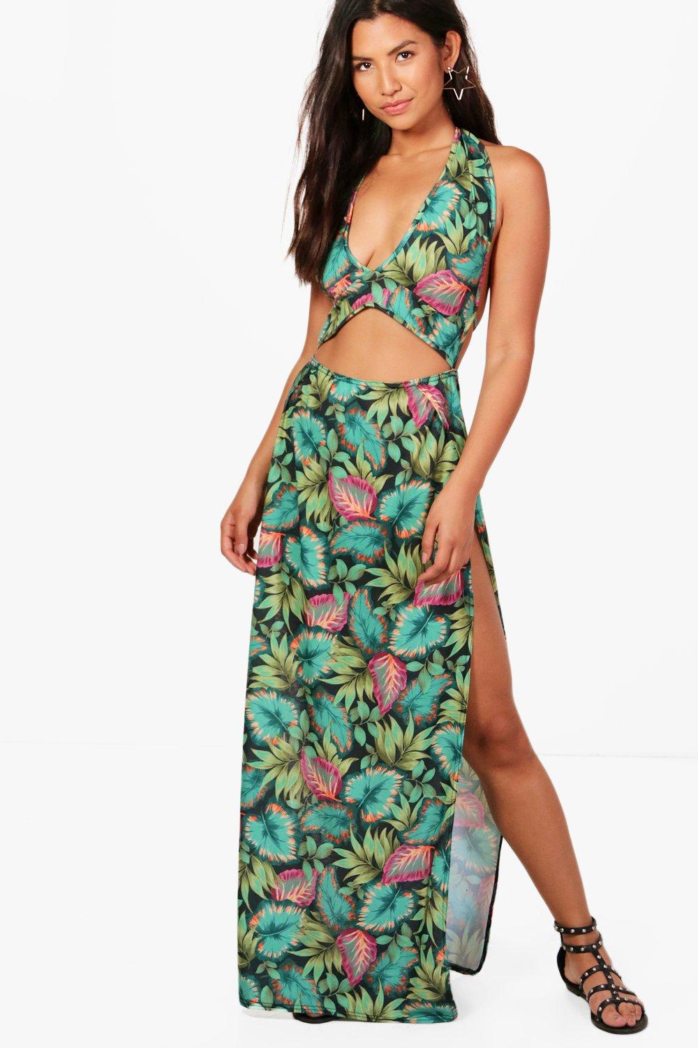 tropical dress