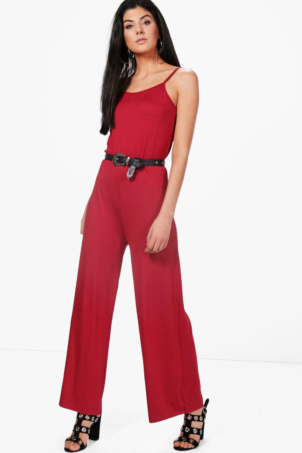 boohoo jersey jumpsuit