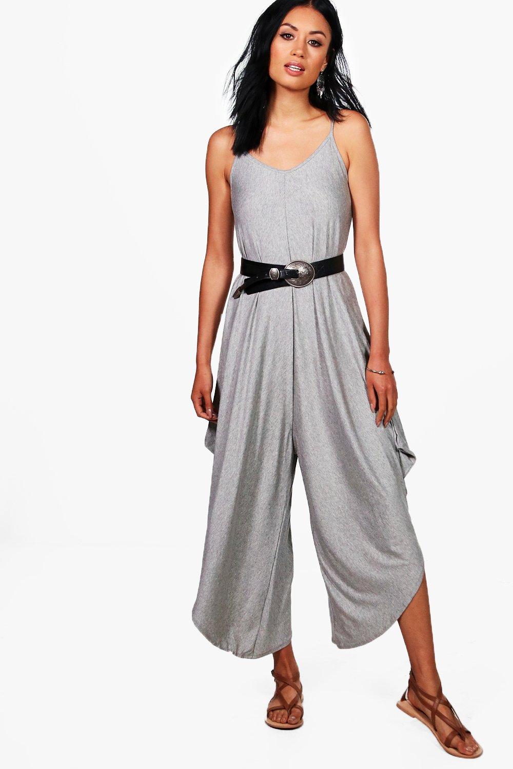 boohoo jersey jumpsuit