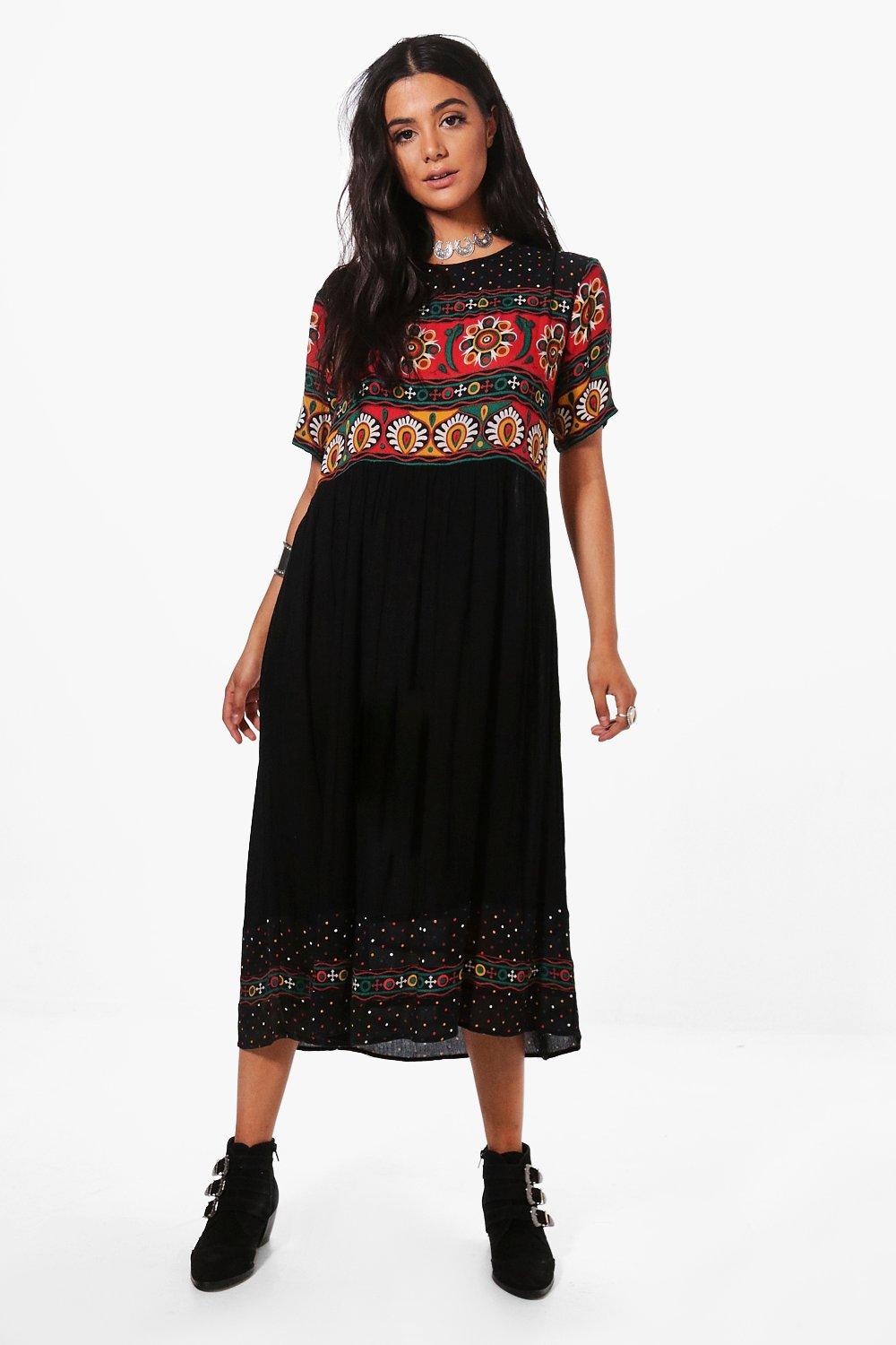 lucie midi dress