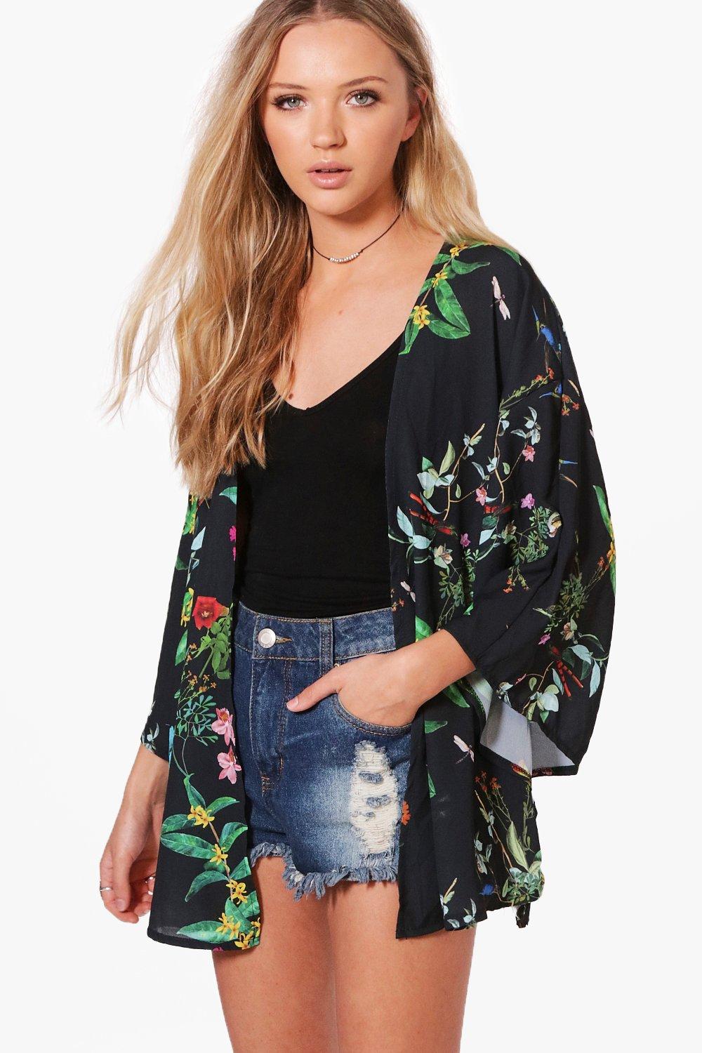 

Floral Print Kimono, Несколько цветов