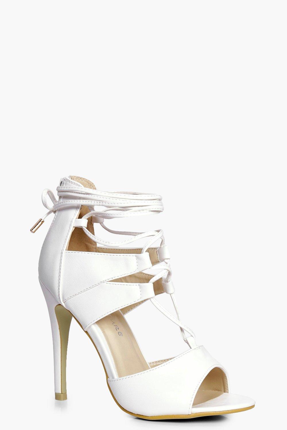 ghillie lace up heels