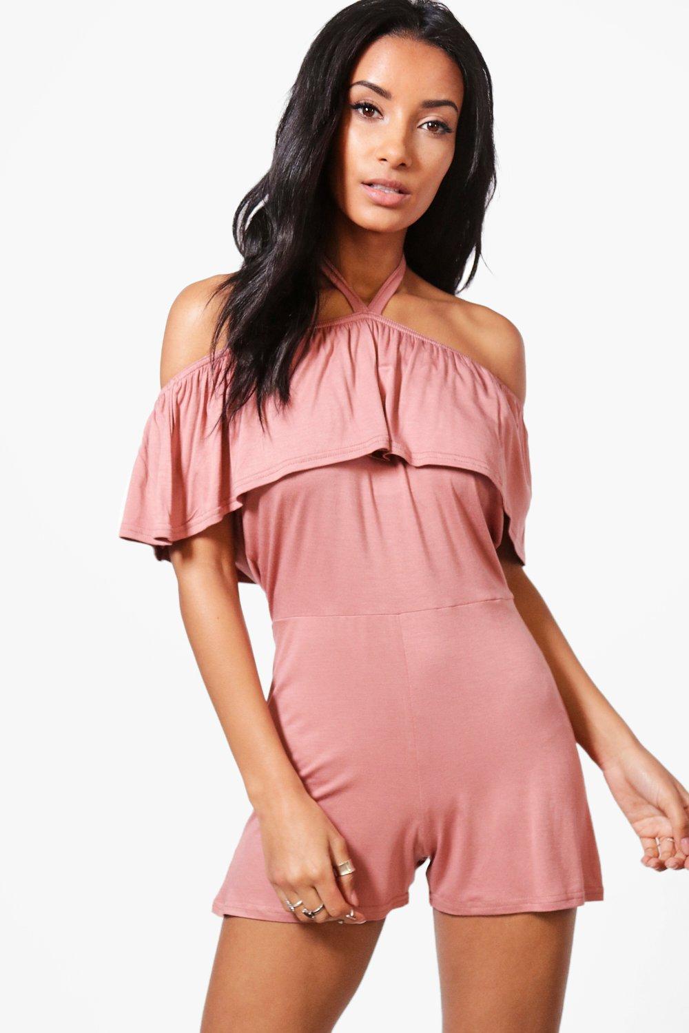 off the shoulder playsuit australia