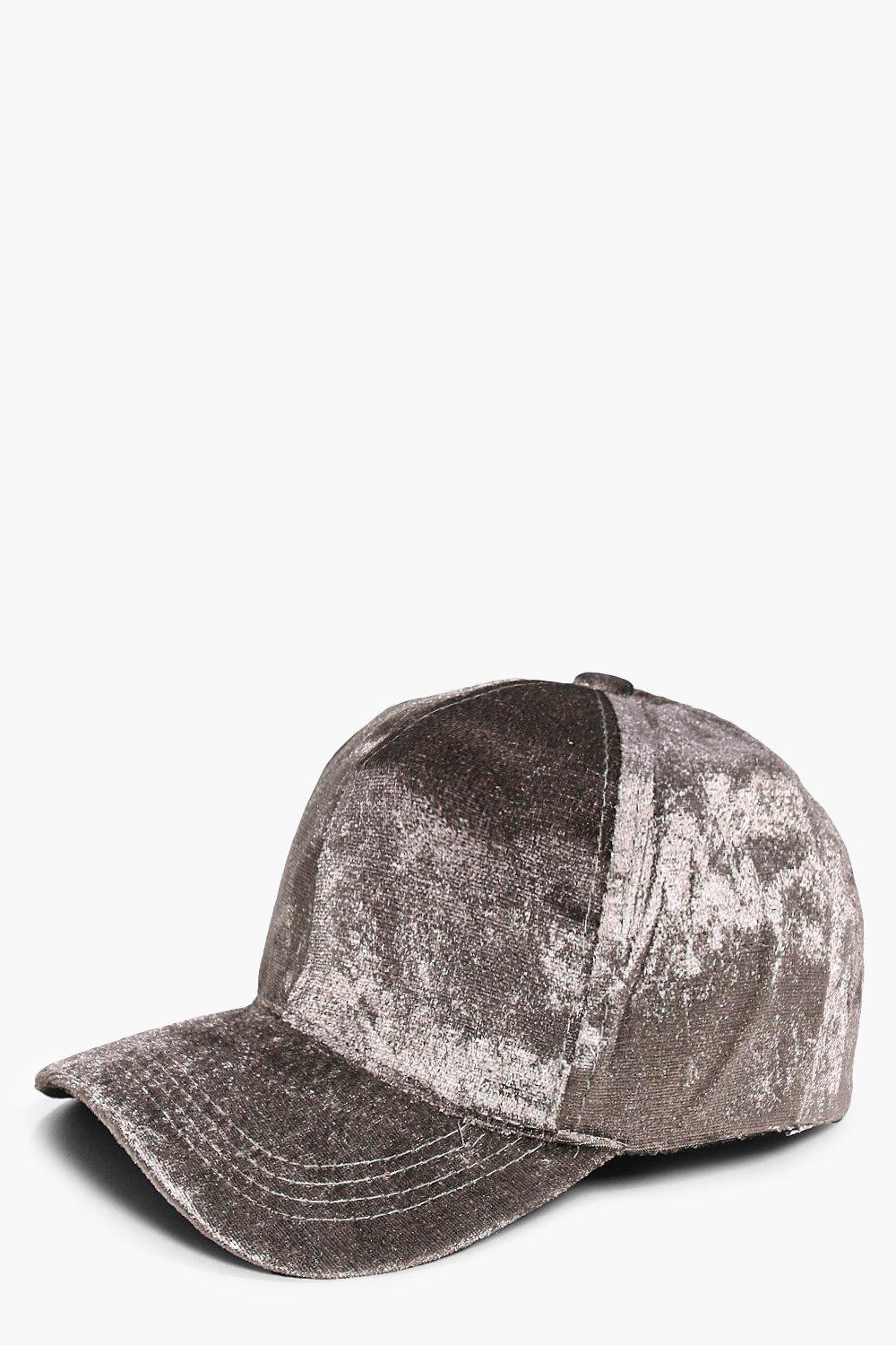 velvet baseball cap