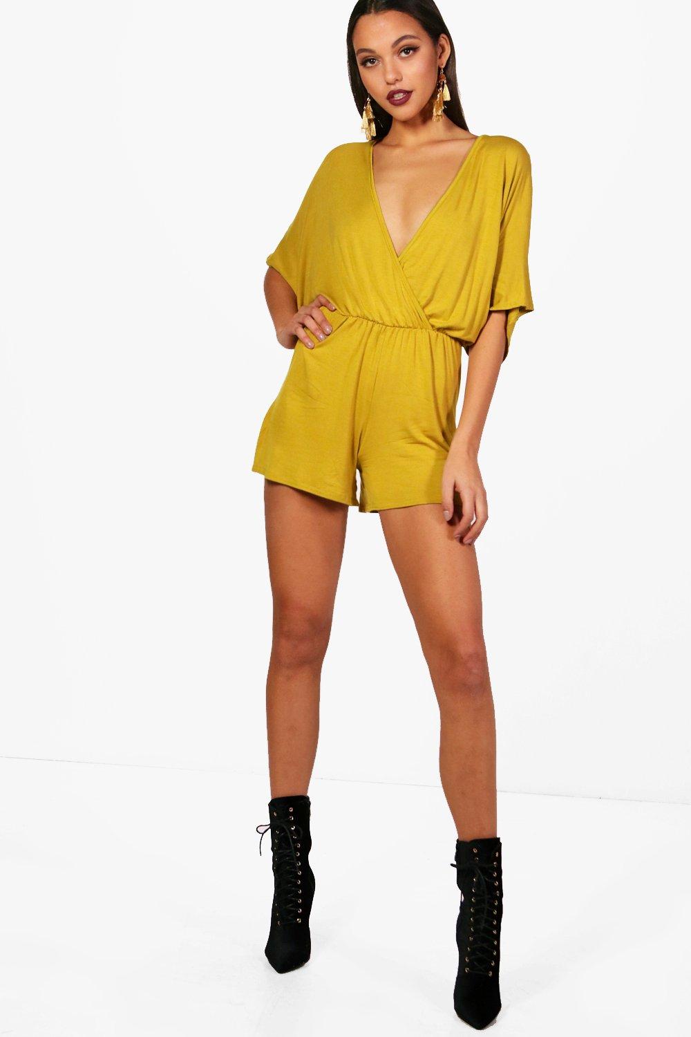 casual jersey playsuit