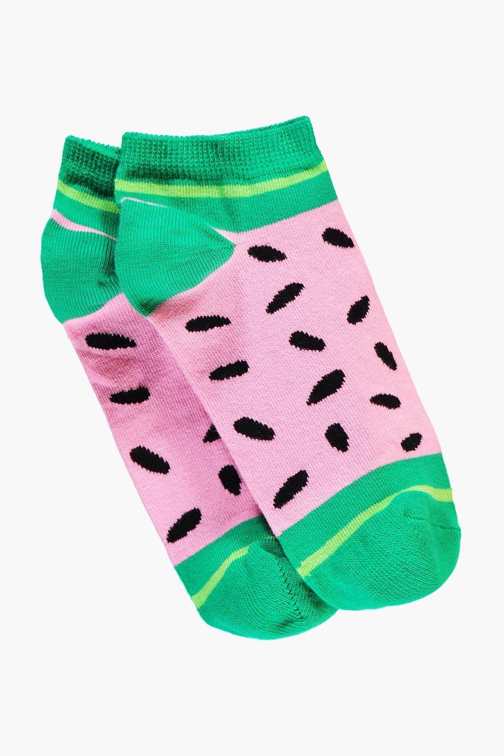 

Watermelon Trainer Socks, Розовый