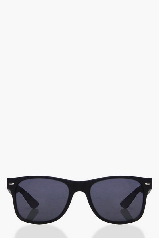 Macy Matte Black Classic Fashion Glasses