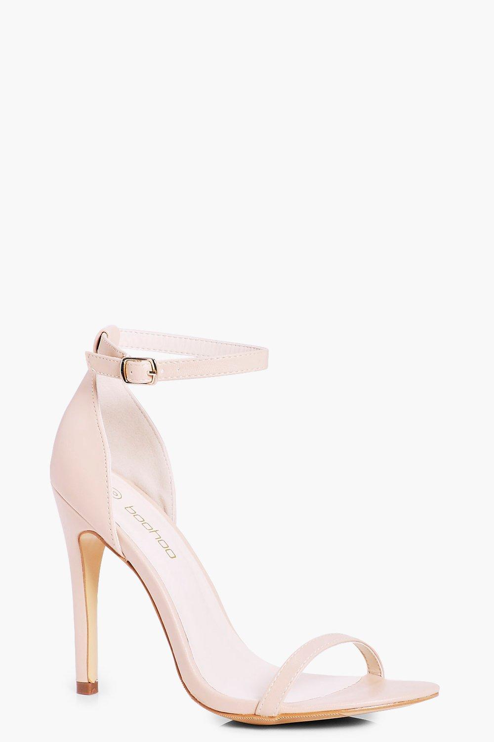 nude heels boohoo