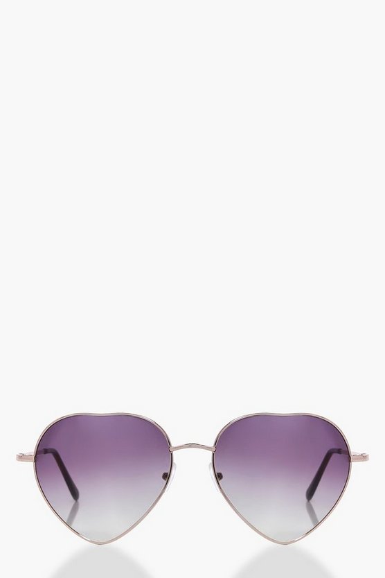 Lola Purple Ombre Lense Heart fashion glasses