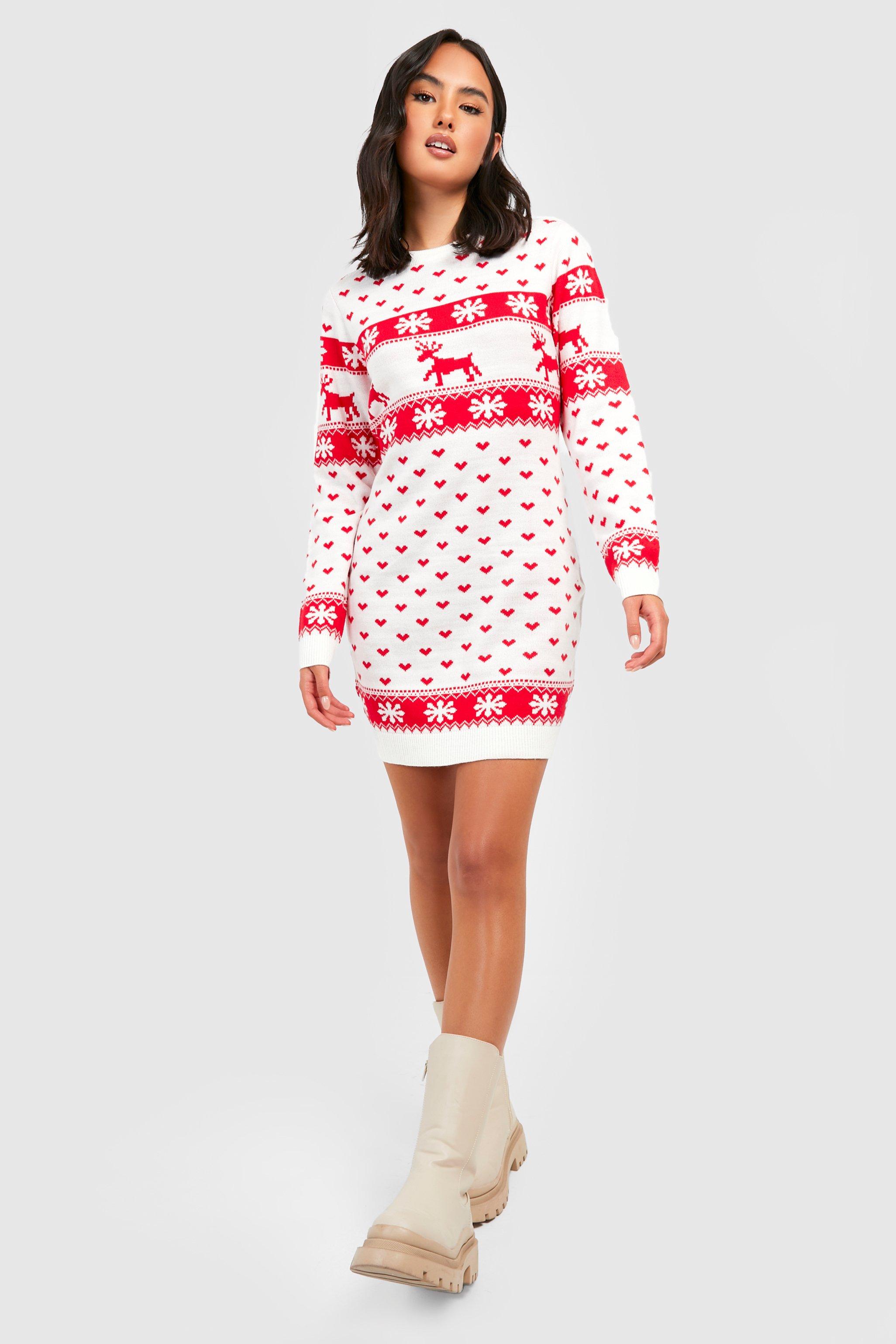 christmas sweater dress