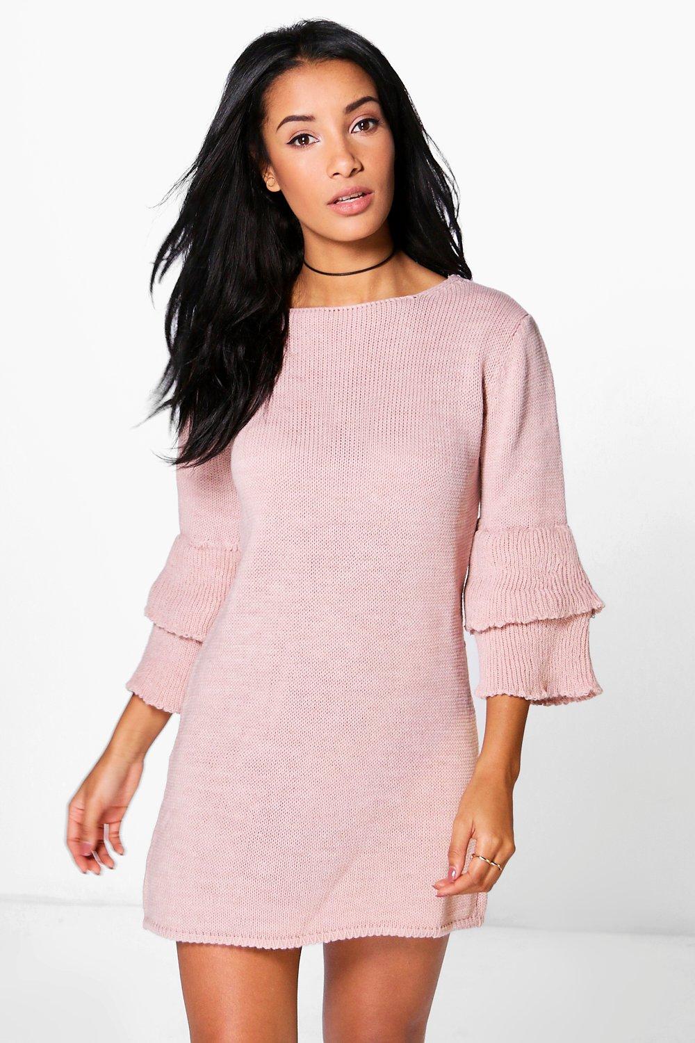 frill jumper dress