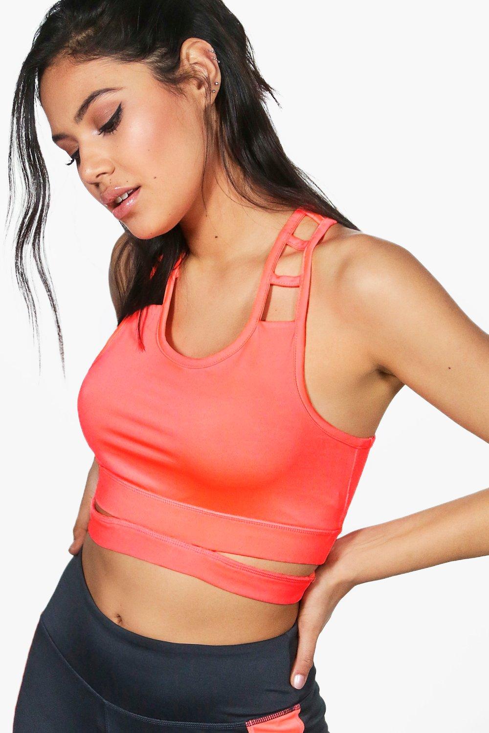 boohoo sports bra