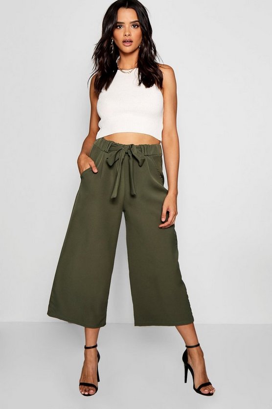 Skye Belted Tailored Culotte