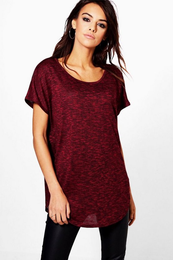 Florence Knitted T-Shirt | Boohoo