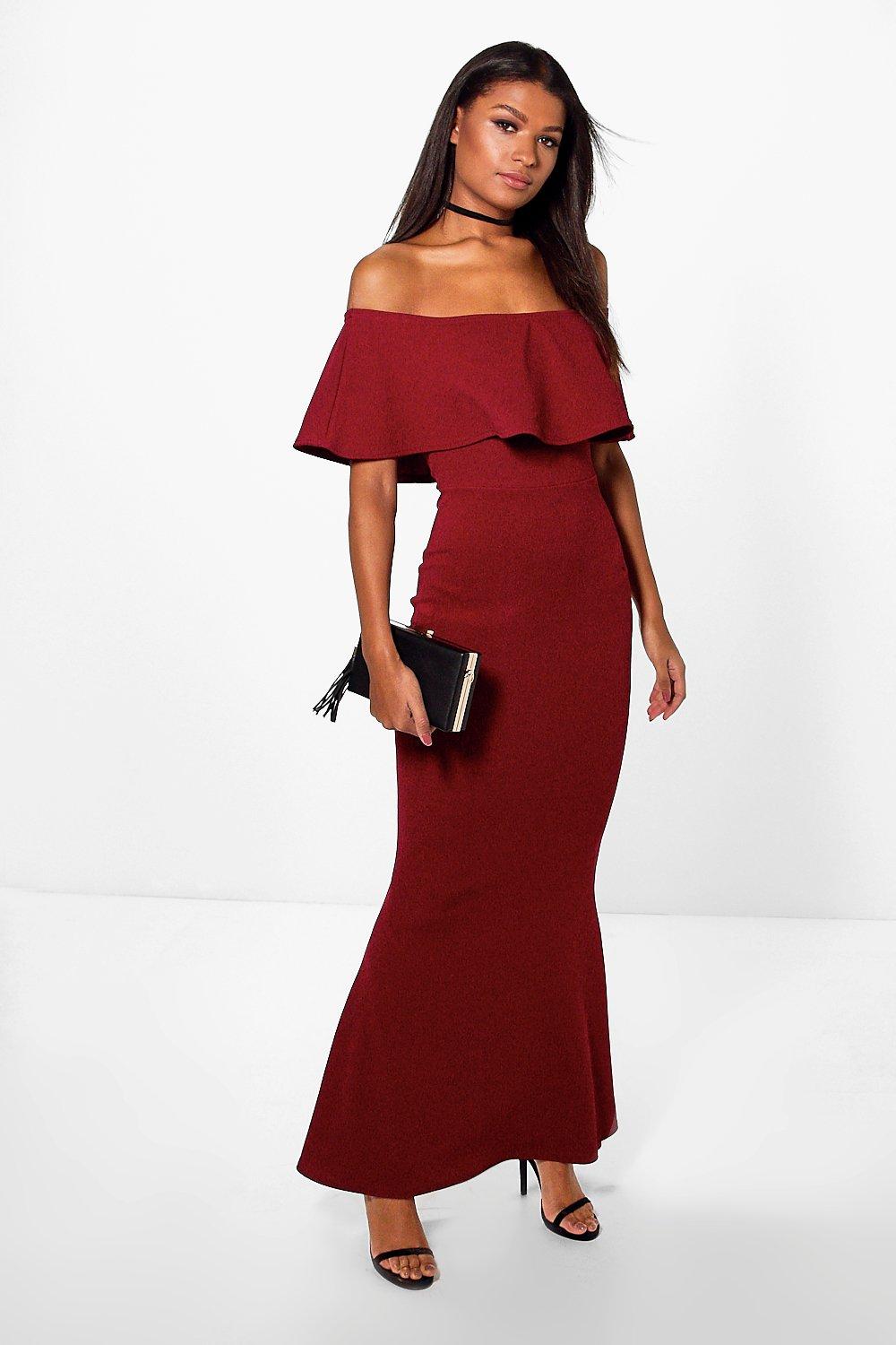 tail maxi dress