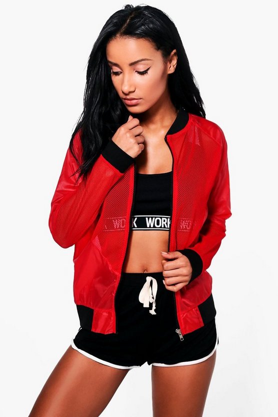 Paige Fit bomber Sports Jacket