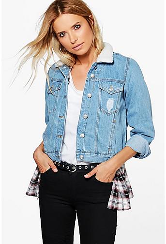 Denim Jackets | Shop Jean Jackets for Women Online | Boohoo