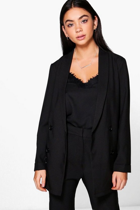 Layla Boutique Double Breasted Structured Blazer