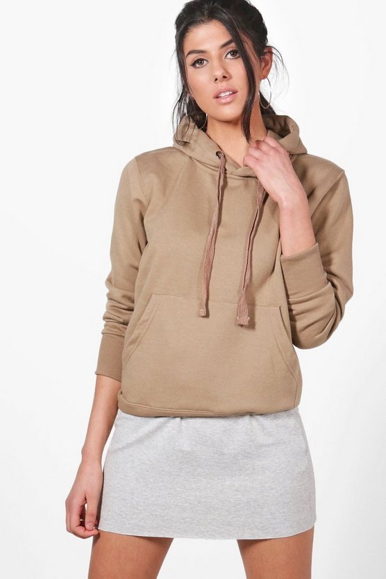 Ivy Solid Oversized Hoody