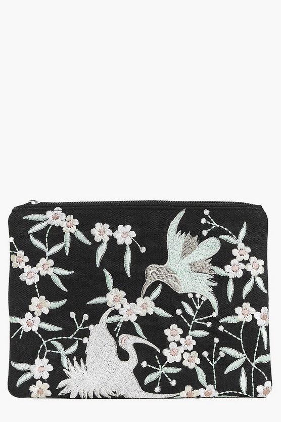Lara Boutique Embroidered Clutch Bag