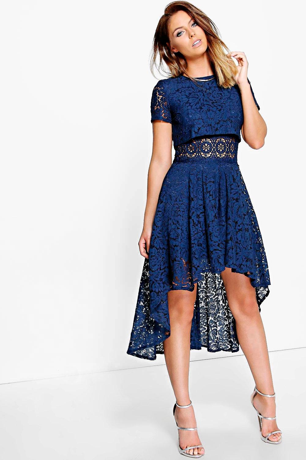 double layer skater dress