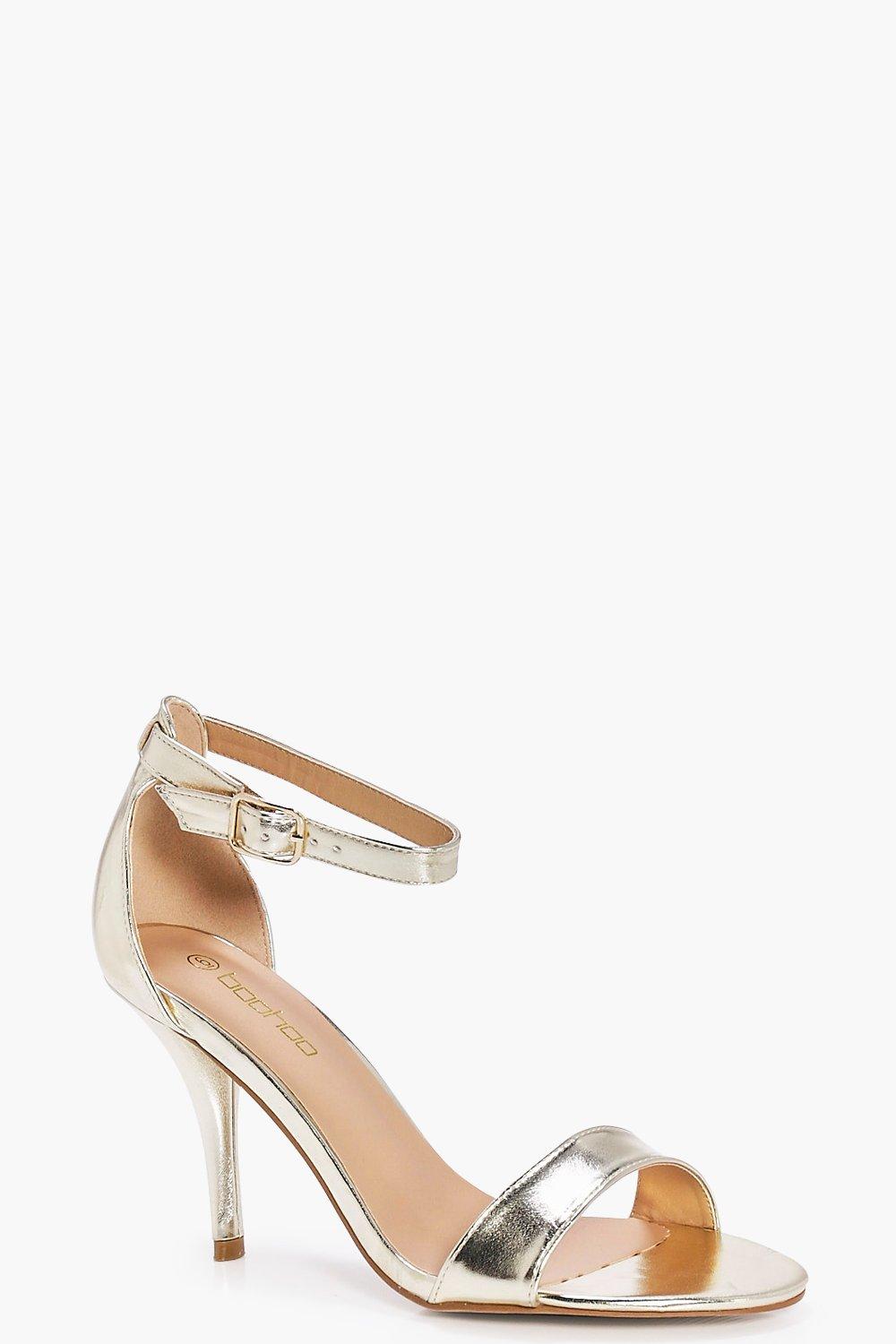 gold mid heels uk