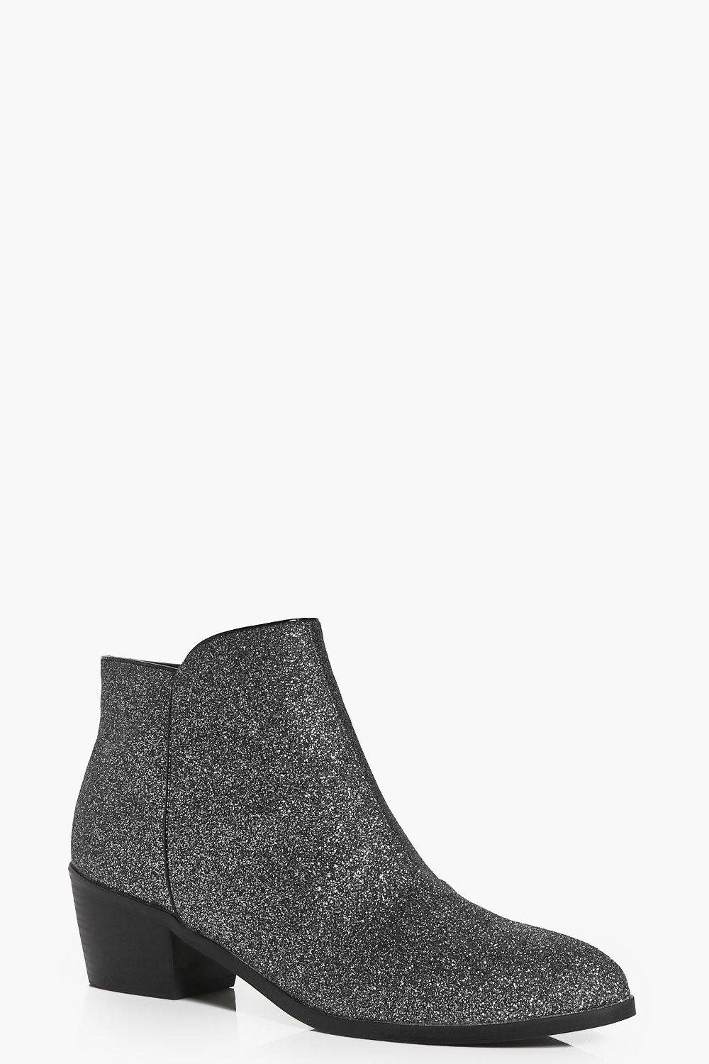 chelsea boots glitter