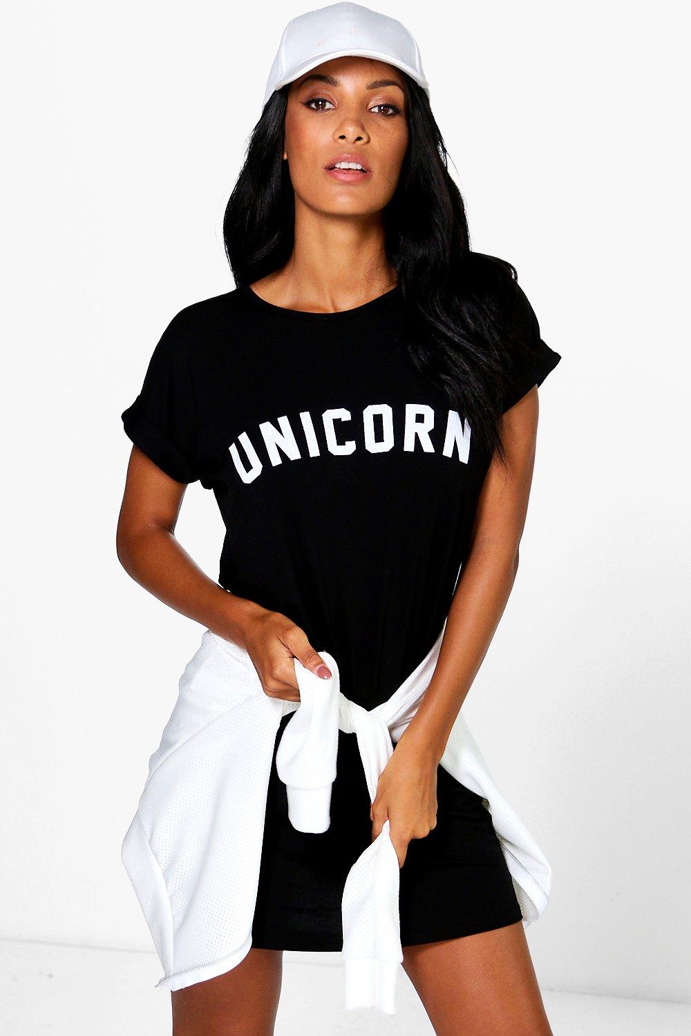 unicorn shirt dress