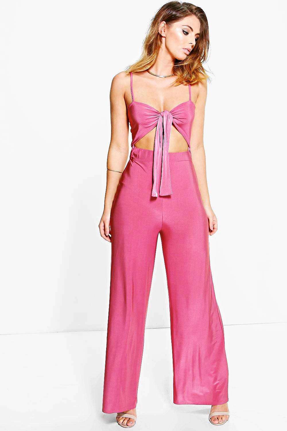 asos check jumpsuit