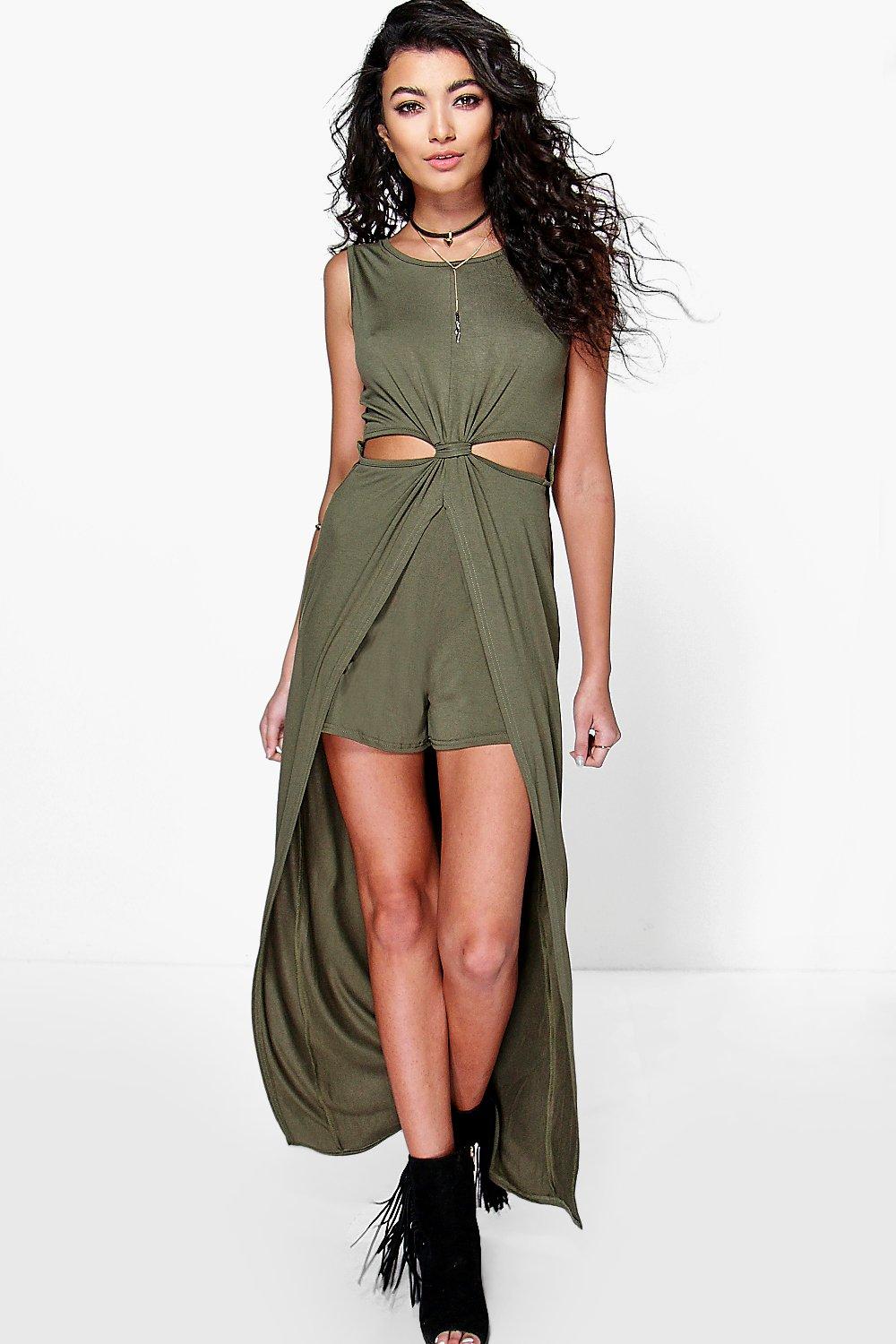 maxi overlay playsuit