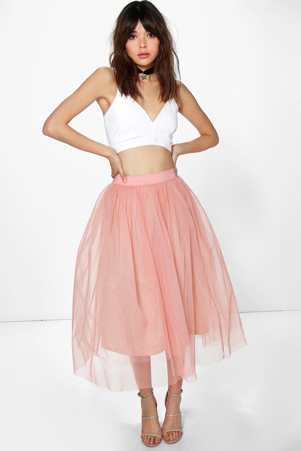 boohoo tulle dress