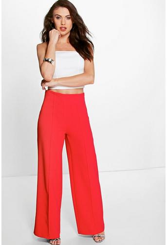 Wide Leg Trousers | Palazzo Pants, Flares & Baggy Trousers | boohoo