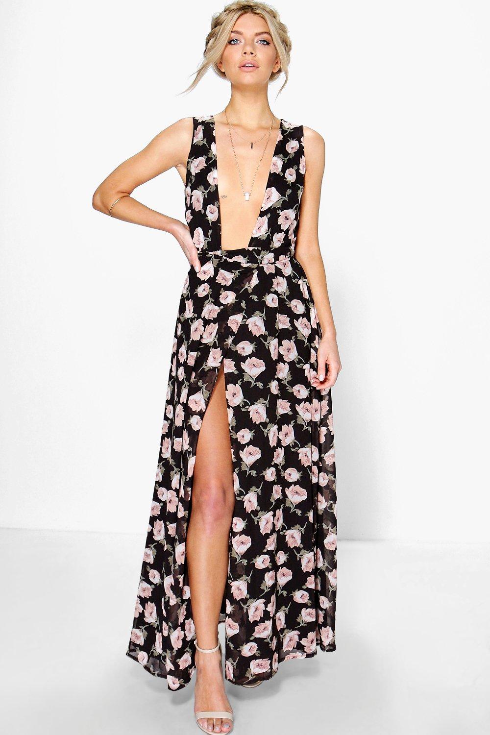 Floral Chiffon Dress
