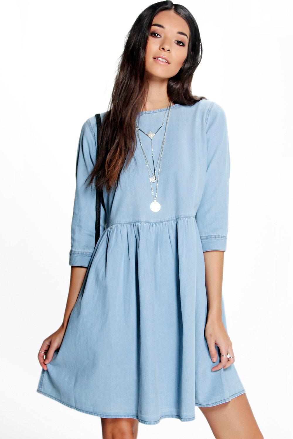 womens denim dress uk