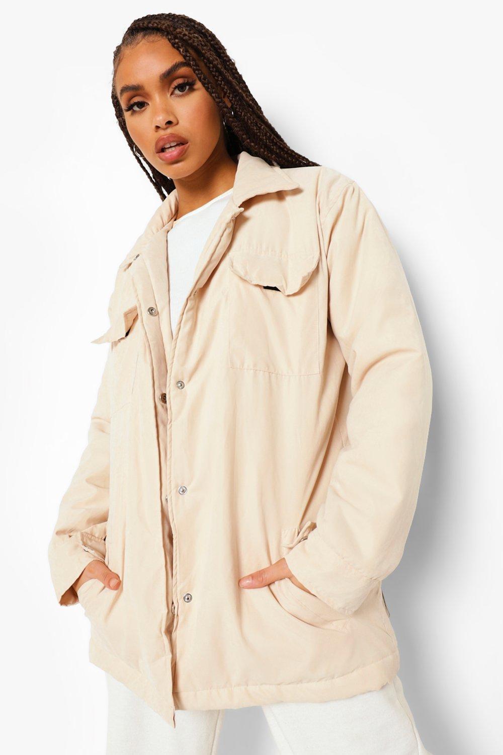 suede shacket womens