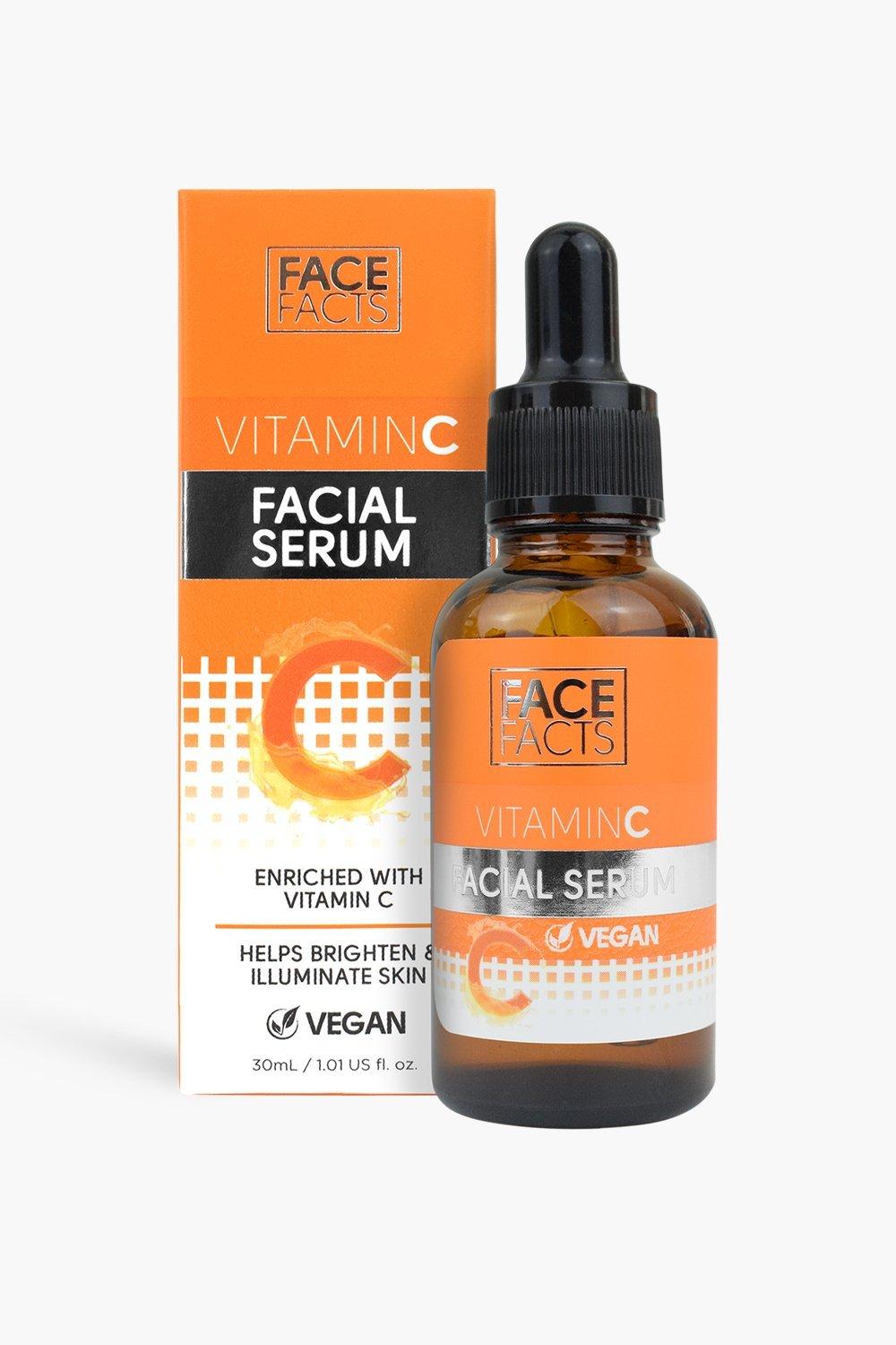 womens face facts vitamin c facial serum - orange - one size, orange